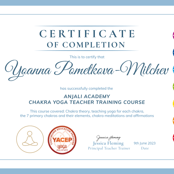 CHAKRA YOGA TEACHER TRAINING COURSE